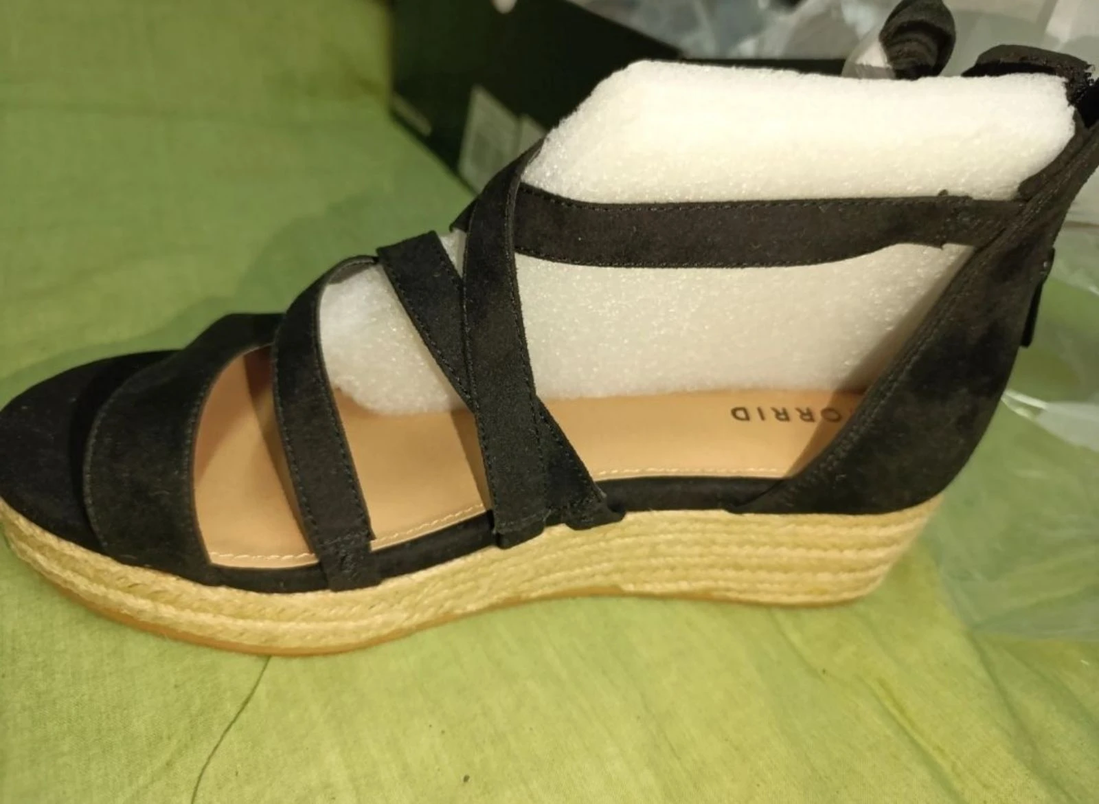 Zwarte espadrilles met hak Torrid 11.5US/44EUR – photo 2